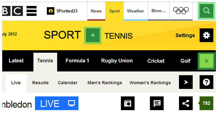 BBC responsive – touch size