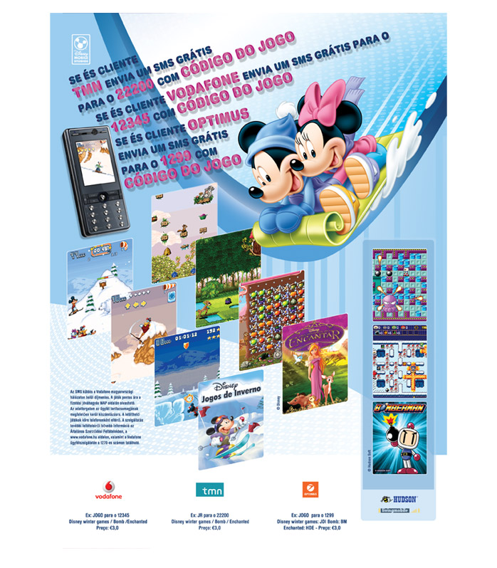 Dsiney Mobile Studios - Print work