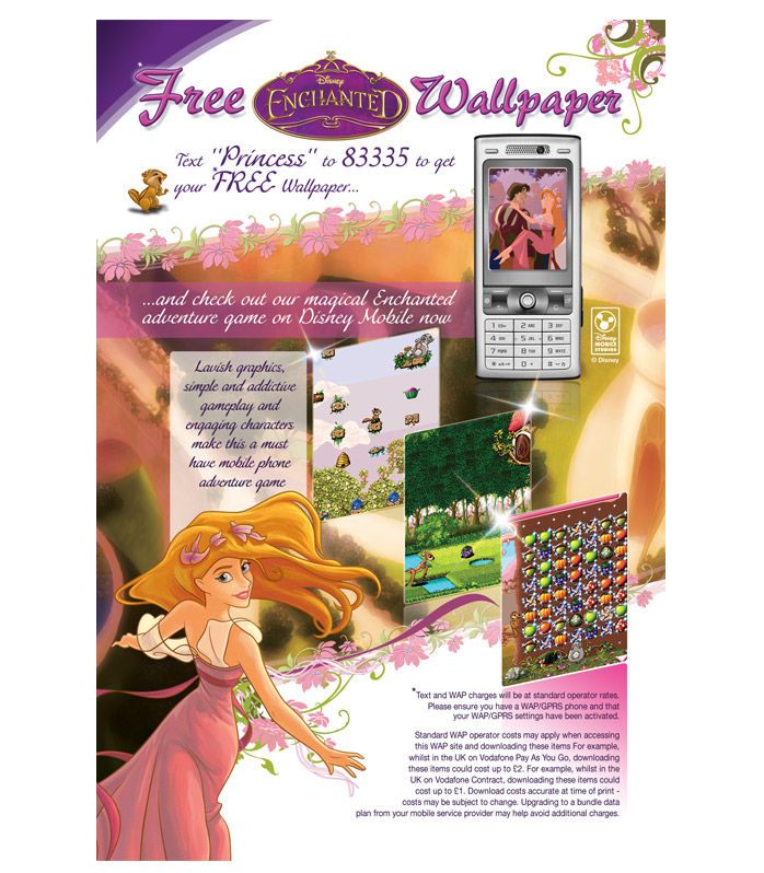 Dsiney Mobile Studios - Print work